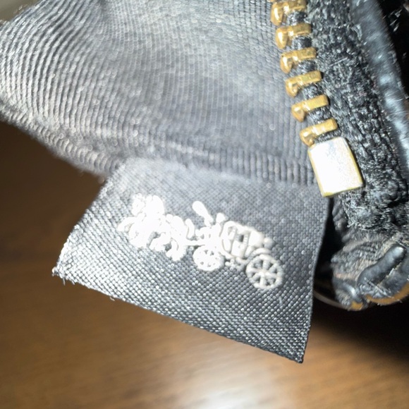 Coach Black and Brown Clutch - Picture 7 of 7